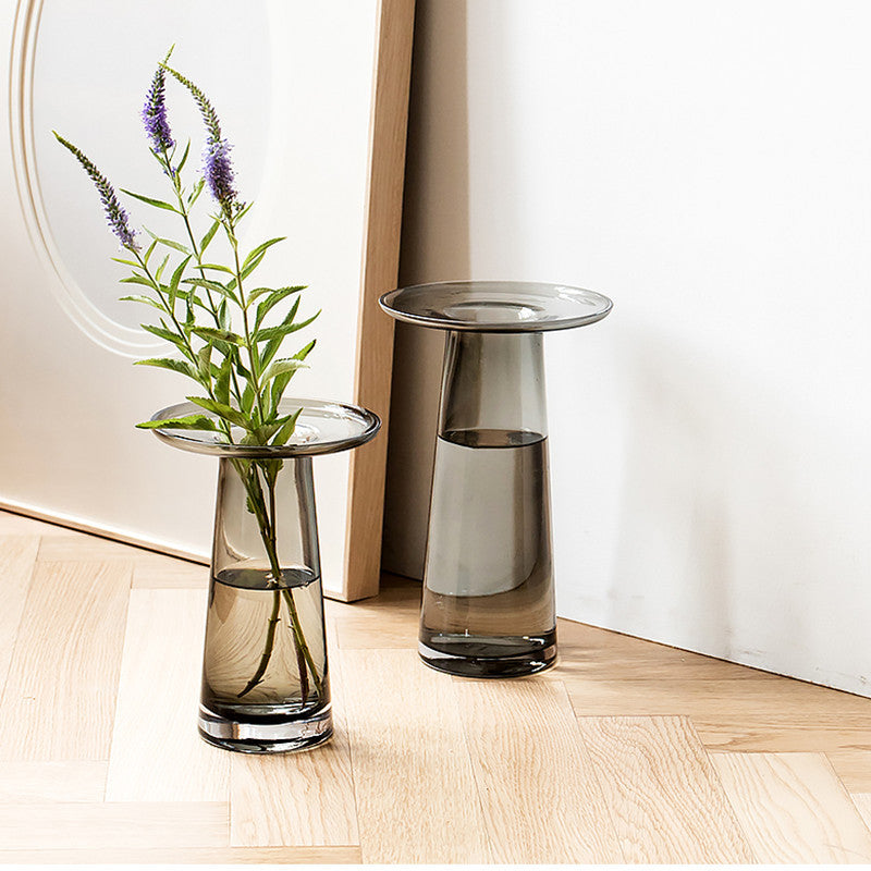 Crystalline Flare Vase