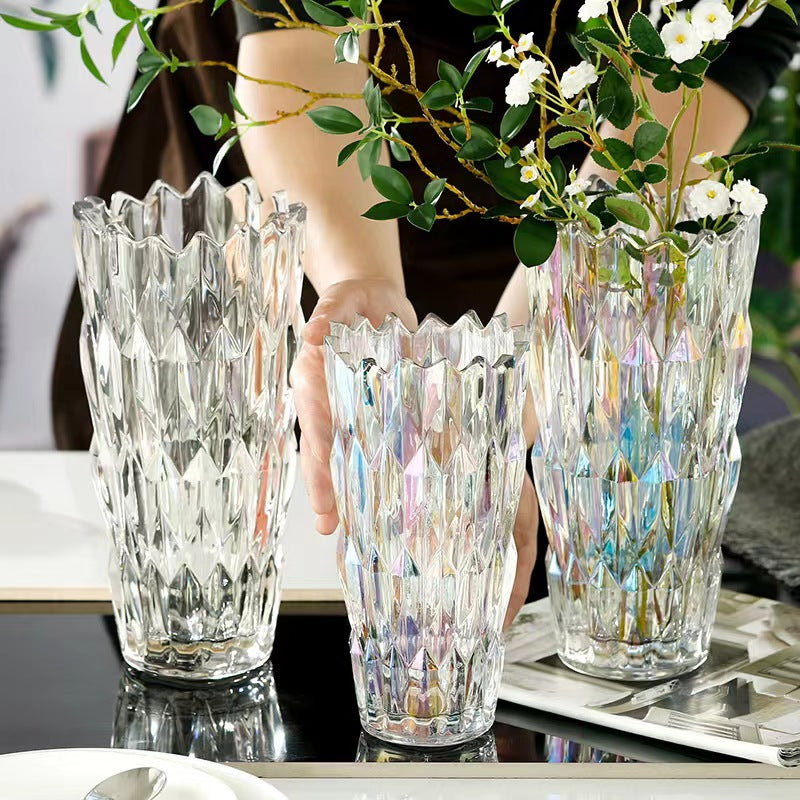 The Crystalline Dimond Cylinder Vase (Wholesale)