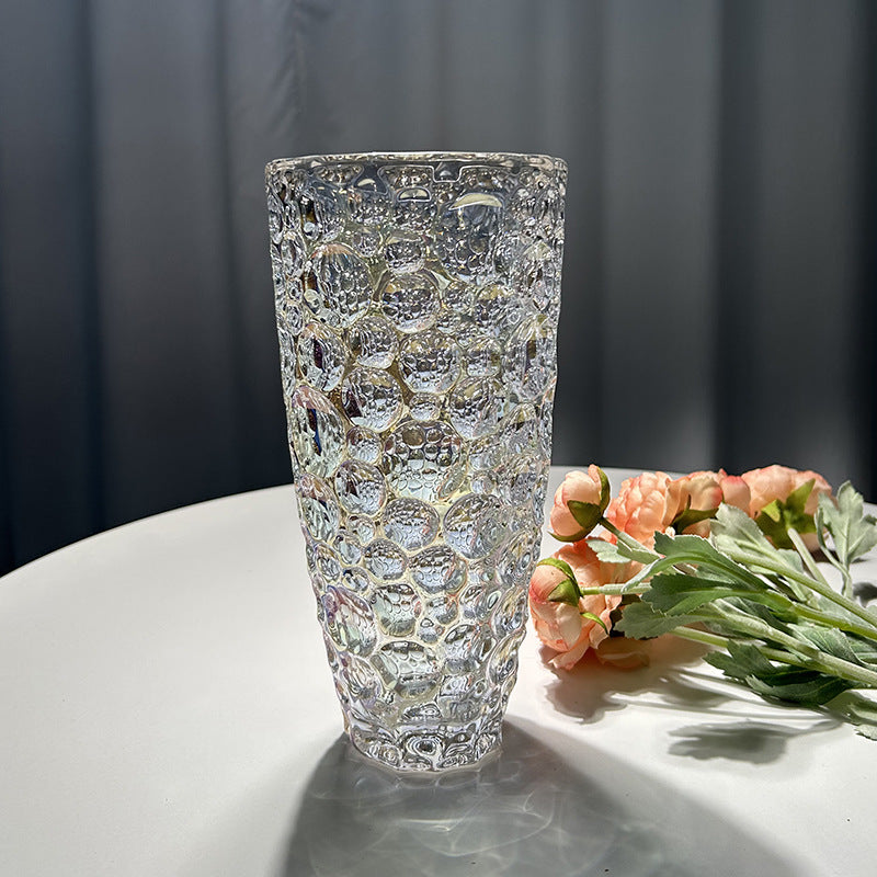 The Crystalline Diamond Cylinder Vase